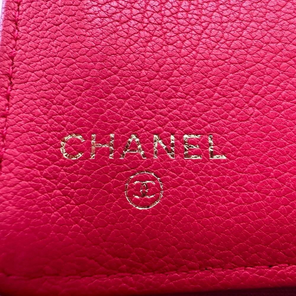 Chanel Bifold (EUC; Pink)